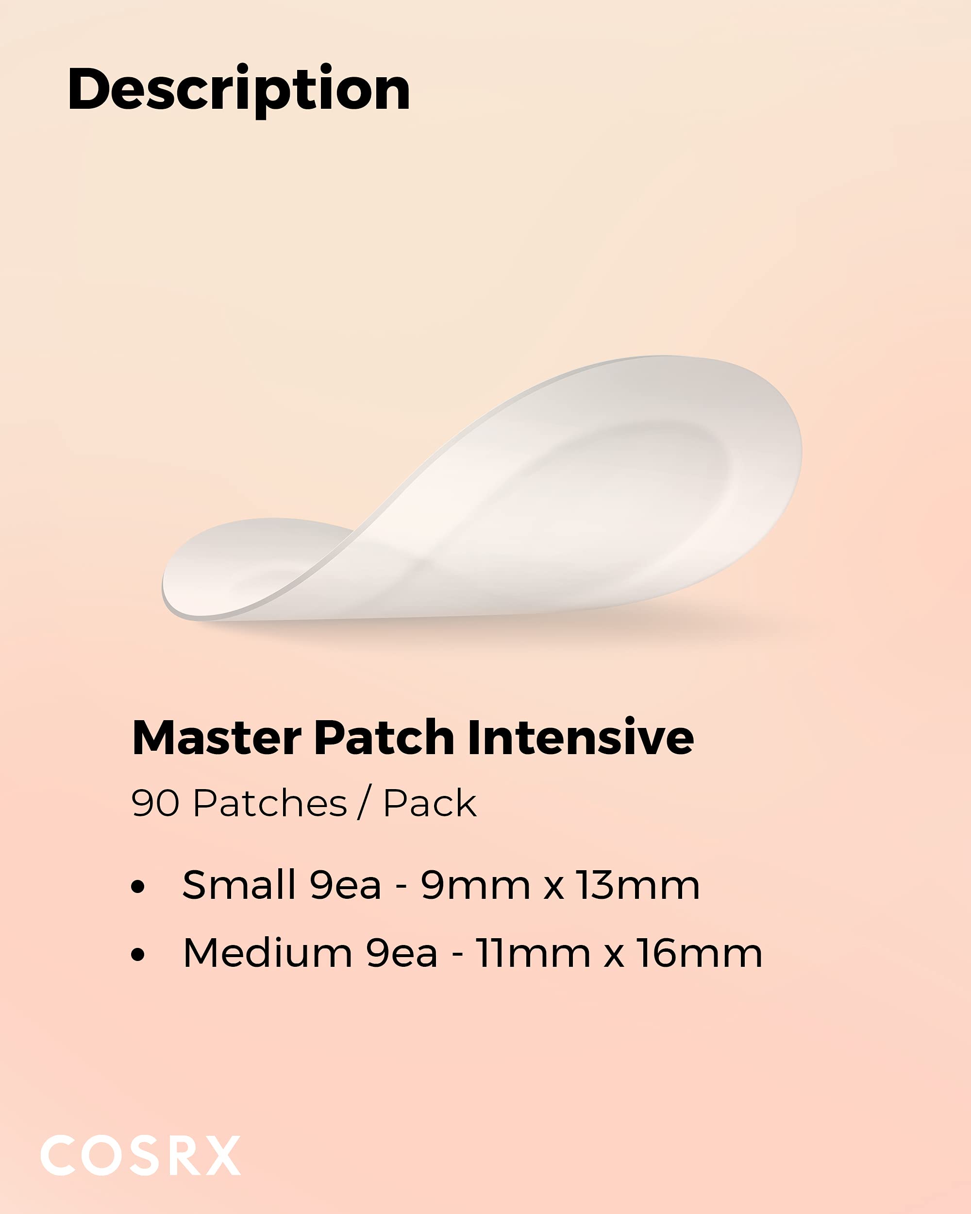 COSRX patch worn overnight in bedroom setting promoting uninterrupted wear
