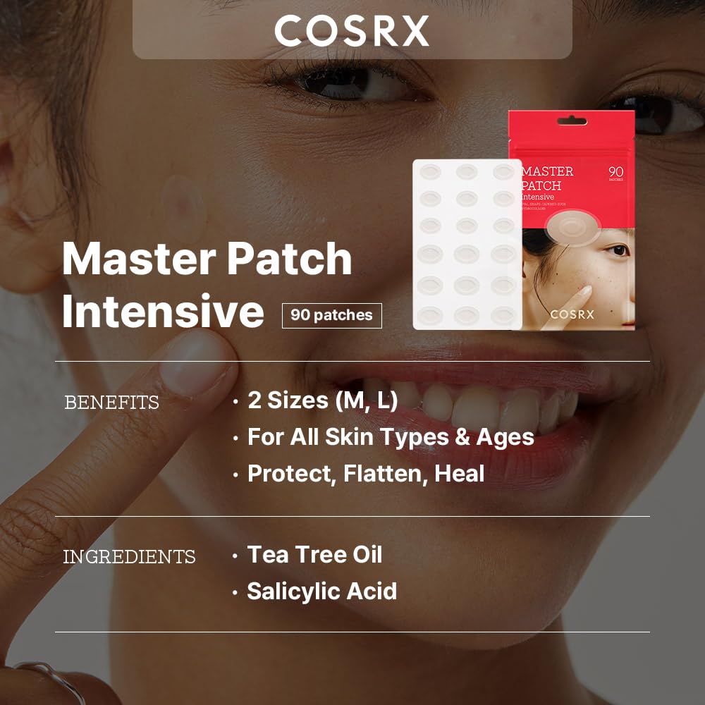 COSRX close-up of oval patch shape demonstrating smooth adhesive edge