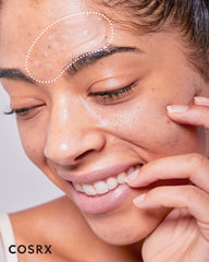 COSRX close-up showing patch texture and matte finish for discreet wear