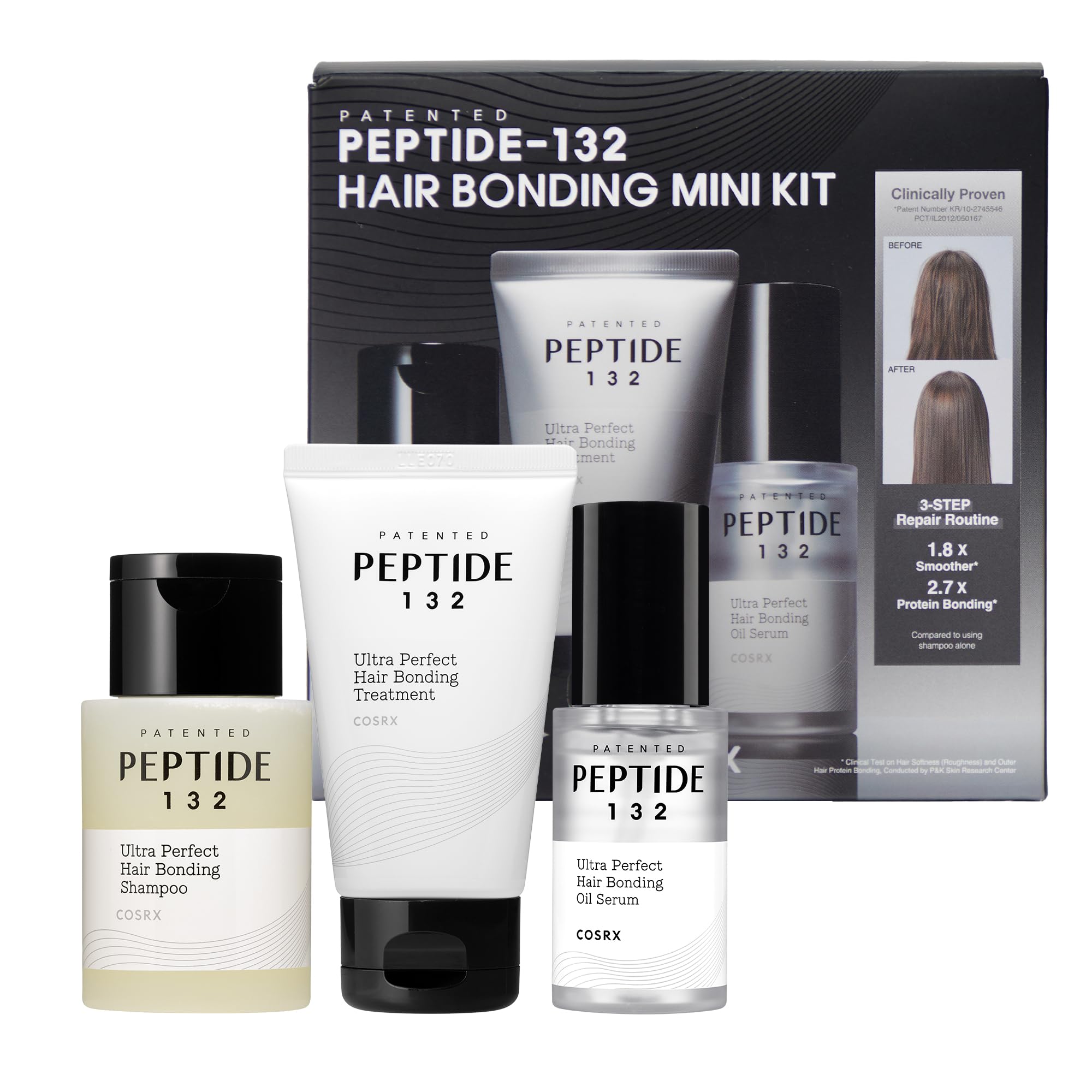 COSRX mini kit front packaging showing compact three-step convenience and repair benefits