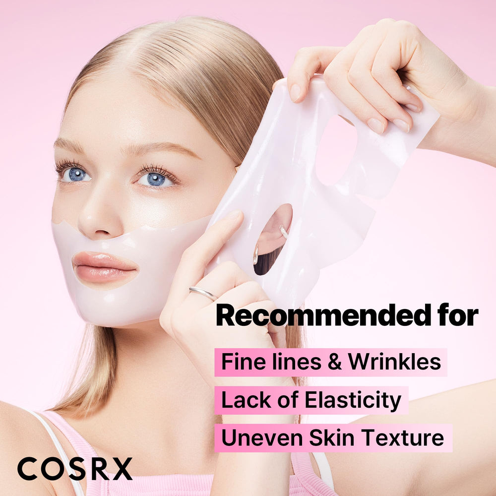 COSRX side profile of mask showing contour hugging benefits