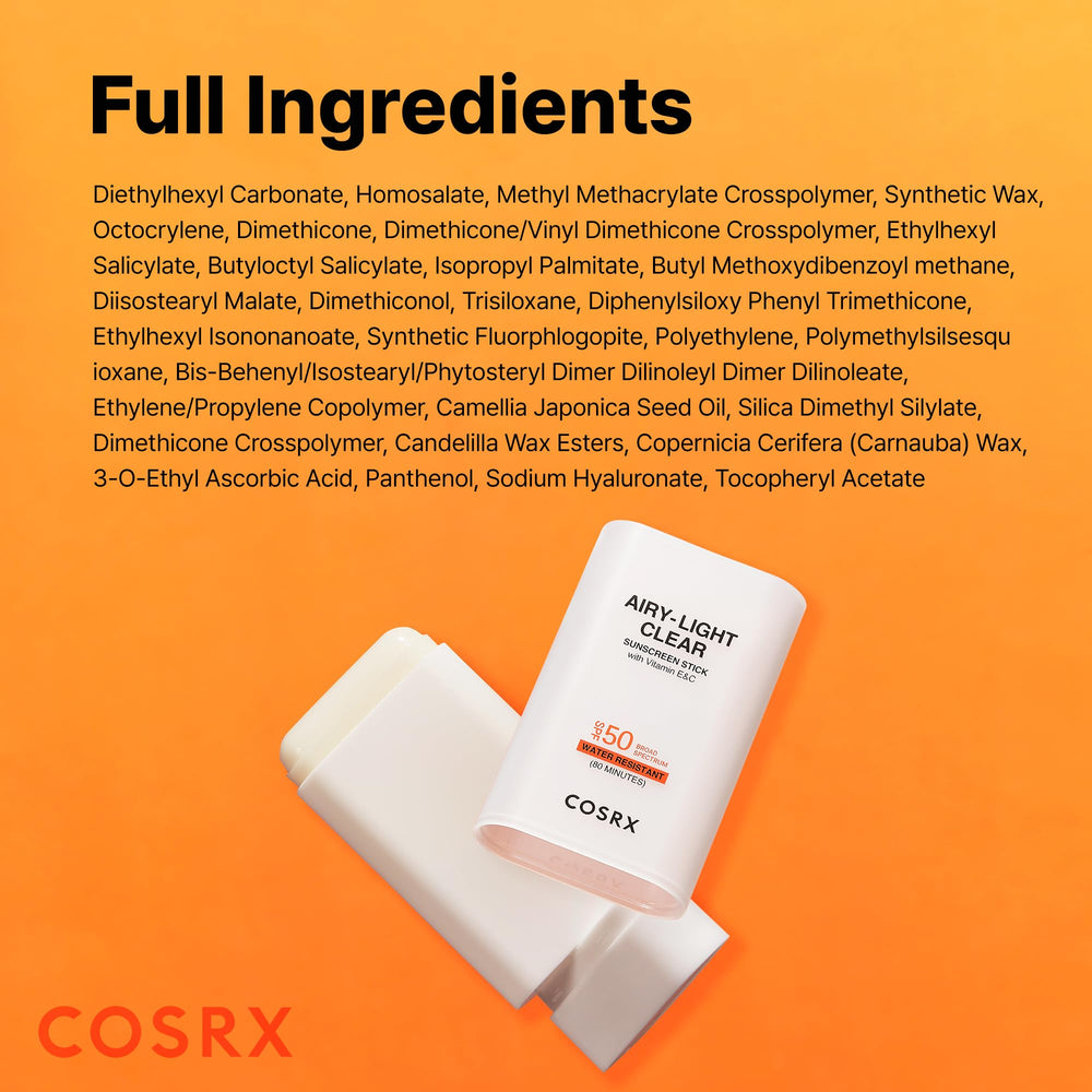 COSRX post-application matte skin showing oil-control and fresh finish