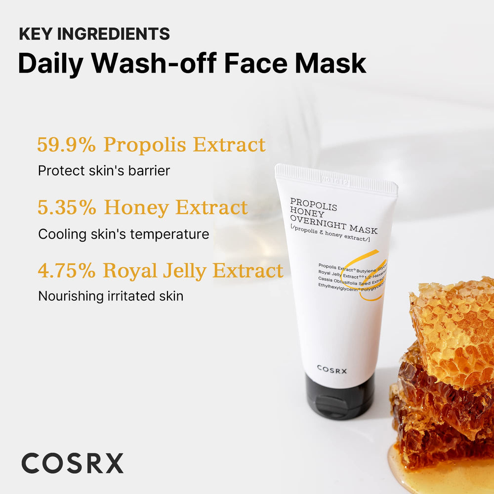 COSRX mask spread on hand, demonstrates lightweight gel feel and easy application
