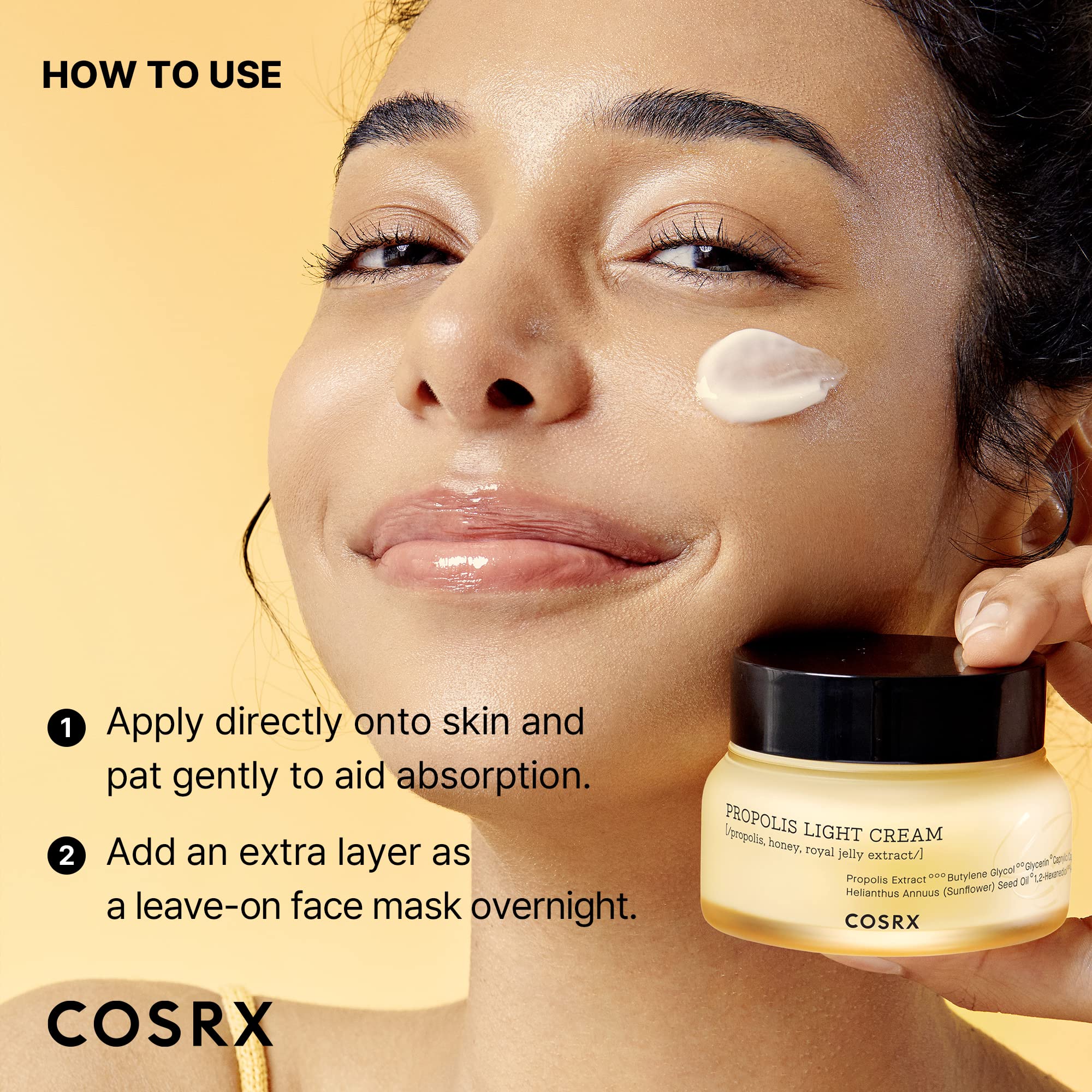 COSRX jar on bathroom vanity evoking daily routine convenience and glow