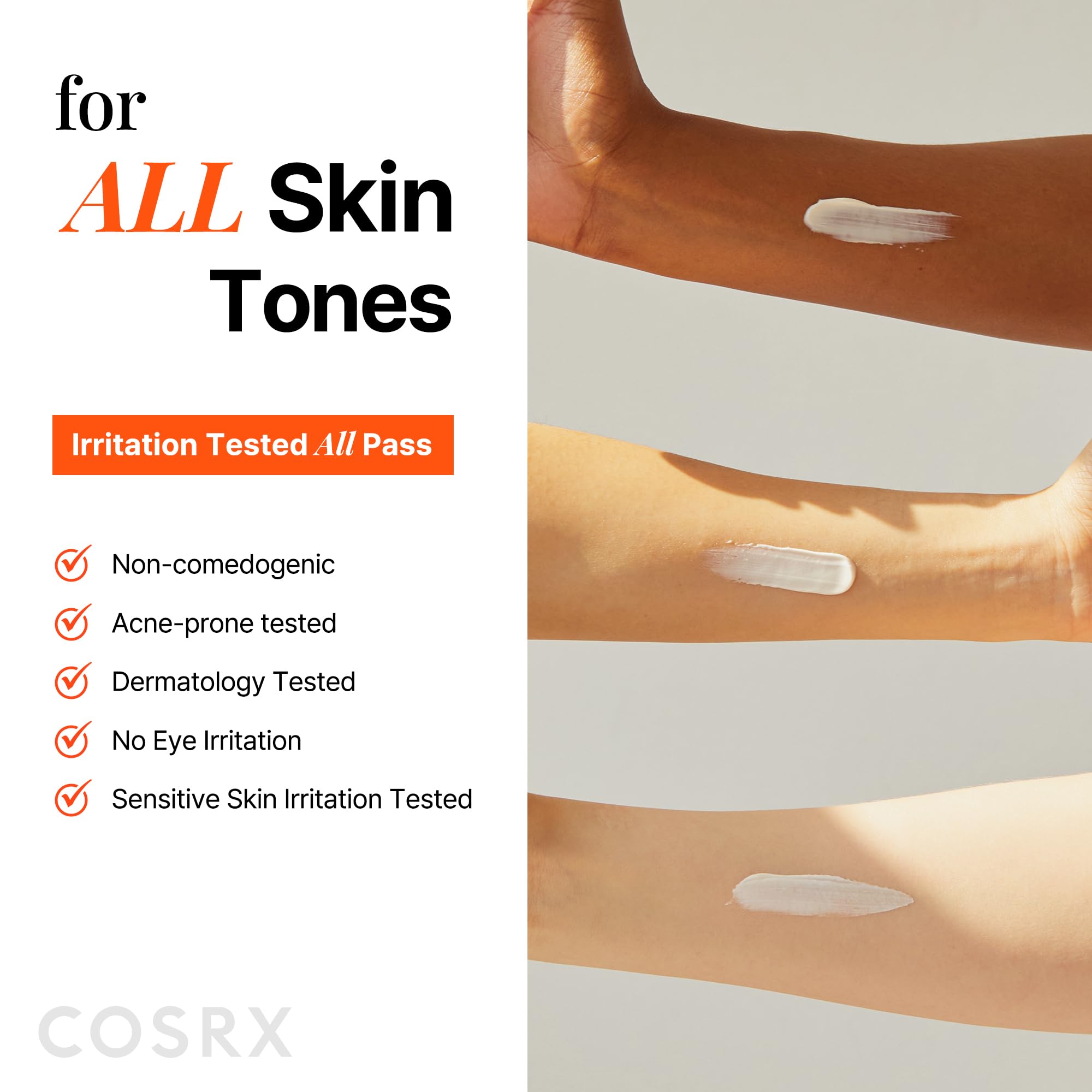 COSRX size comparison in hand showing travel-friendly 0.67 oz convenience