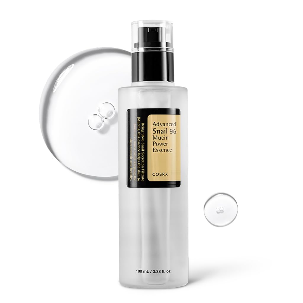 COSRX bottle front view showing clean packaging and calming benefits