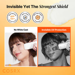 COSRX stick application on nose demonstrating targeted reapplication benefit