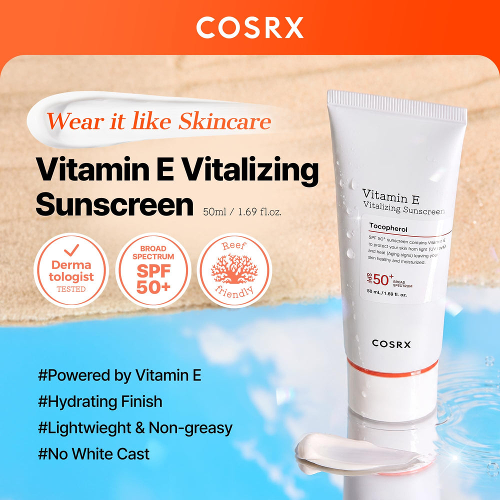 COSRX tube close-up highlighting label and easy-squeeze design