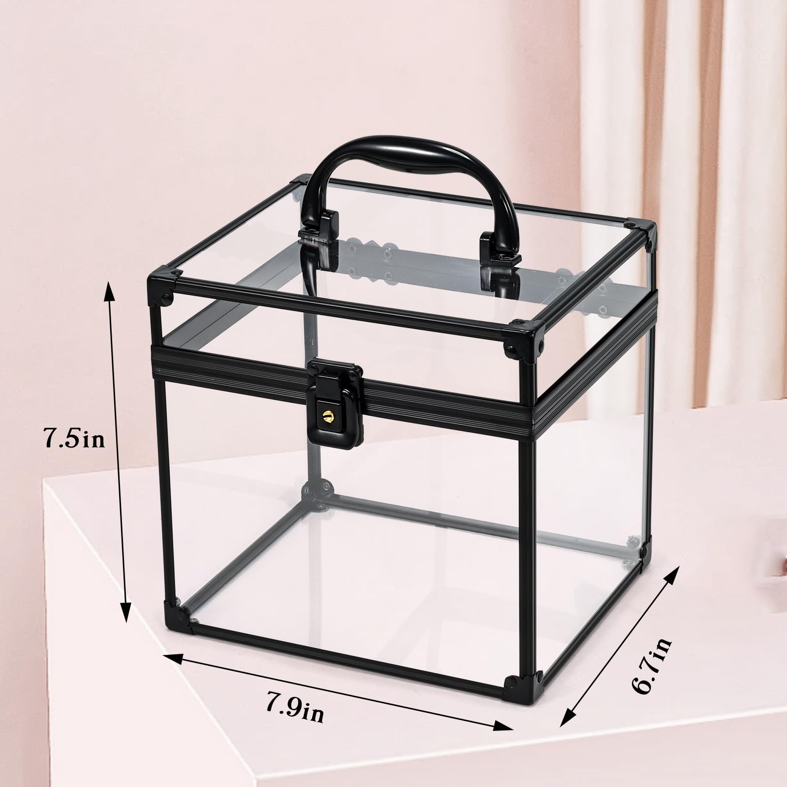 Costravio on vanity with products showcasing stylish display and organization