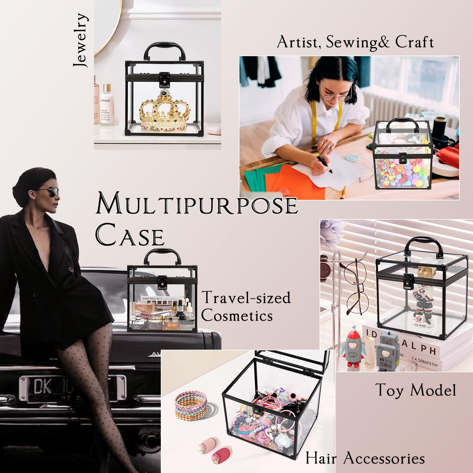 Costravio top handle close-up illustrating easy carrying and travel convenience