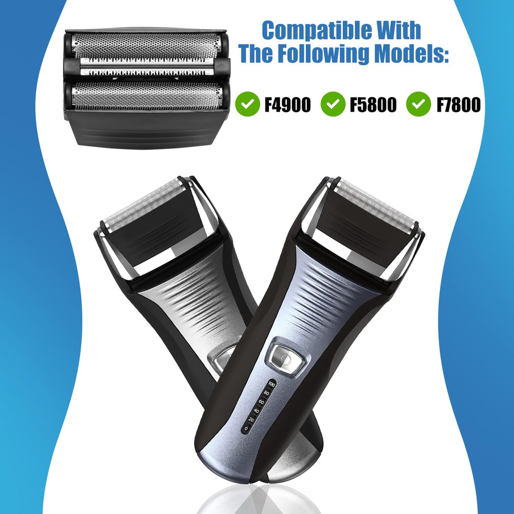 COSYONALL replacement head staged in bathroom showing refreshed shave routine benefits