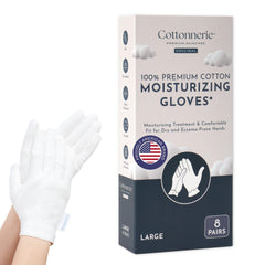COTTONNERIE front packaging showing eight pairs and size labels for quick selection