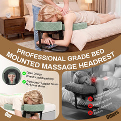 COVECO memory foam face cradle detail providing even head support benefit