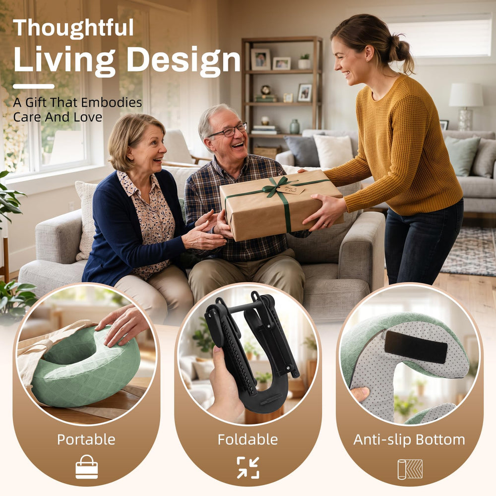 COVECO label showing waterproof PU leather and hypoallergenic benefit