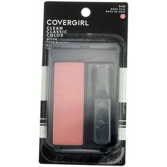 COVERGIRL front compact showing Rose Silk shade and mirror for on-the-go touch-ups