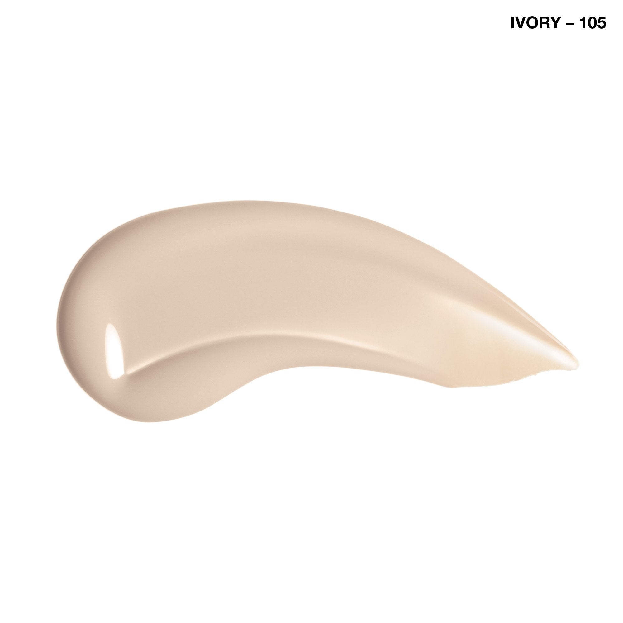 COVERGIRL foundation being dispensed to hand showing easy application and control
