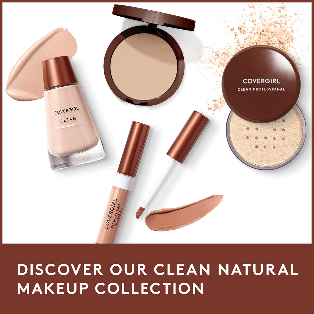 COVERGIRL foundation worn in daytime lifestyle setting showing natural breathable finish