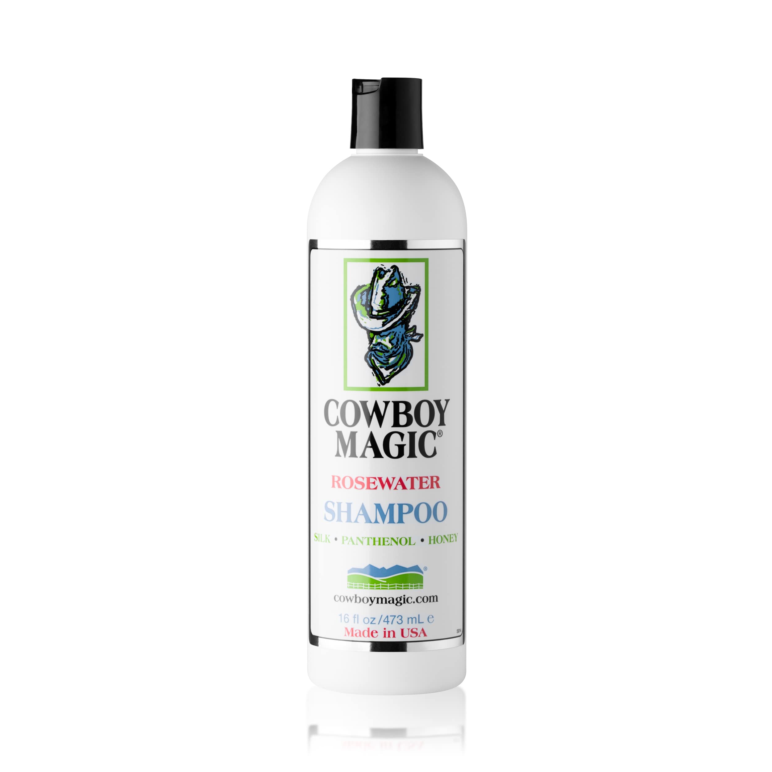 Cowboy Magic conditioner close-up texture showing silk and panthenol moisture benefits
