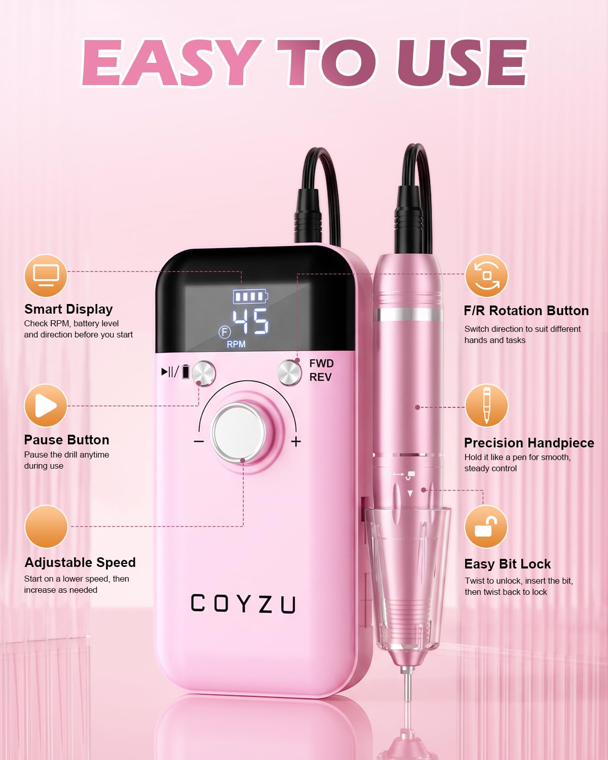 COYZU kit packaging open with accessories laid out for immediate use