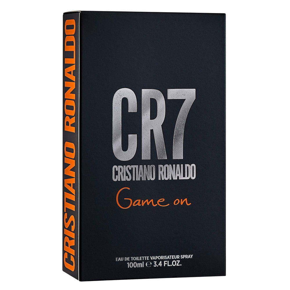 CRISTIANO RONALDO lifestyle shot at night showcasing scent suited for evening occasions benefit
