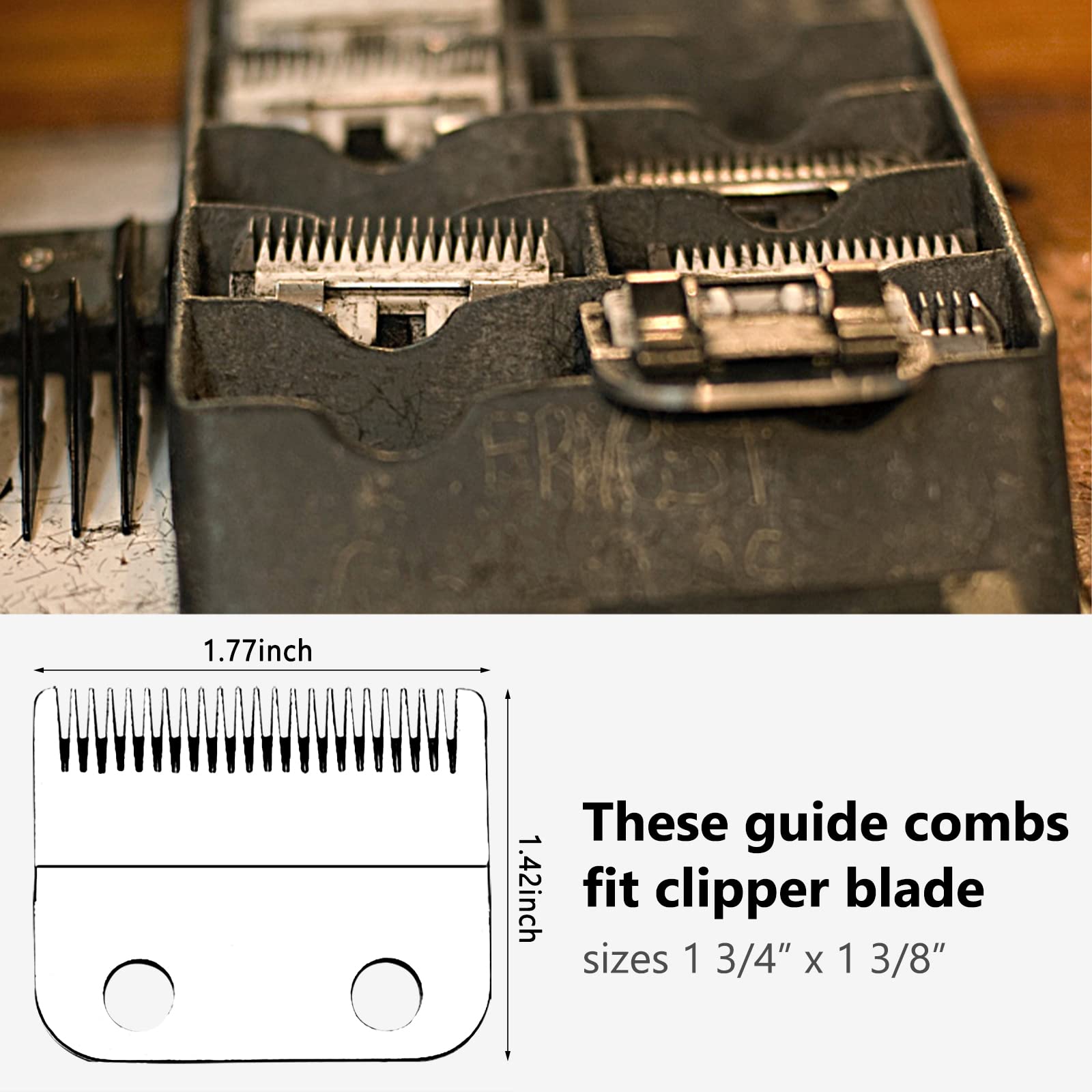 CR8GR8 cut length comparison chart illustrating exact millimeter sizes
