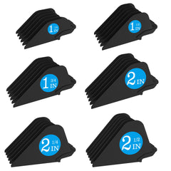 CR8GR8 front view of six-piece guard set showing sizes and neat organization benefit