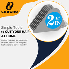 CR8GR8 guard attached to a Wahl clipper showing secure fit and stable cutting