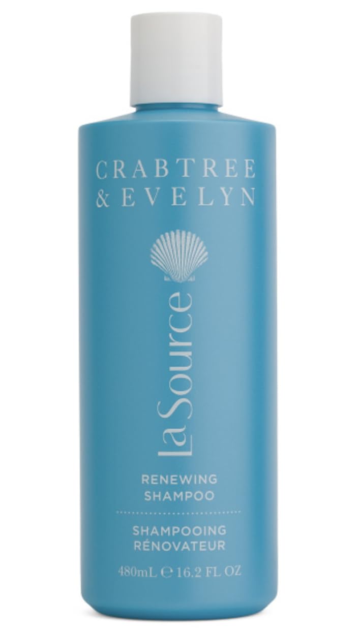 Crabtree & Evelyn front packaging showing bottle and marine scent benefits