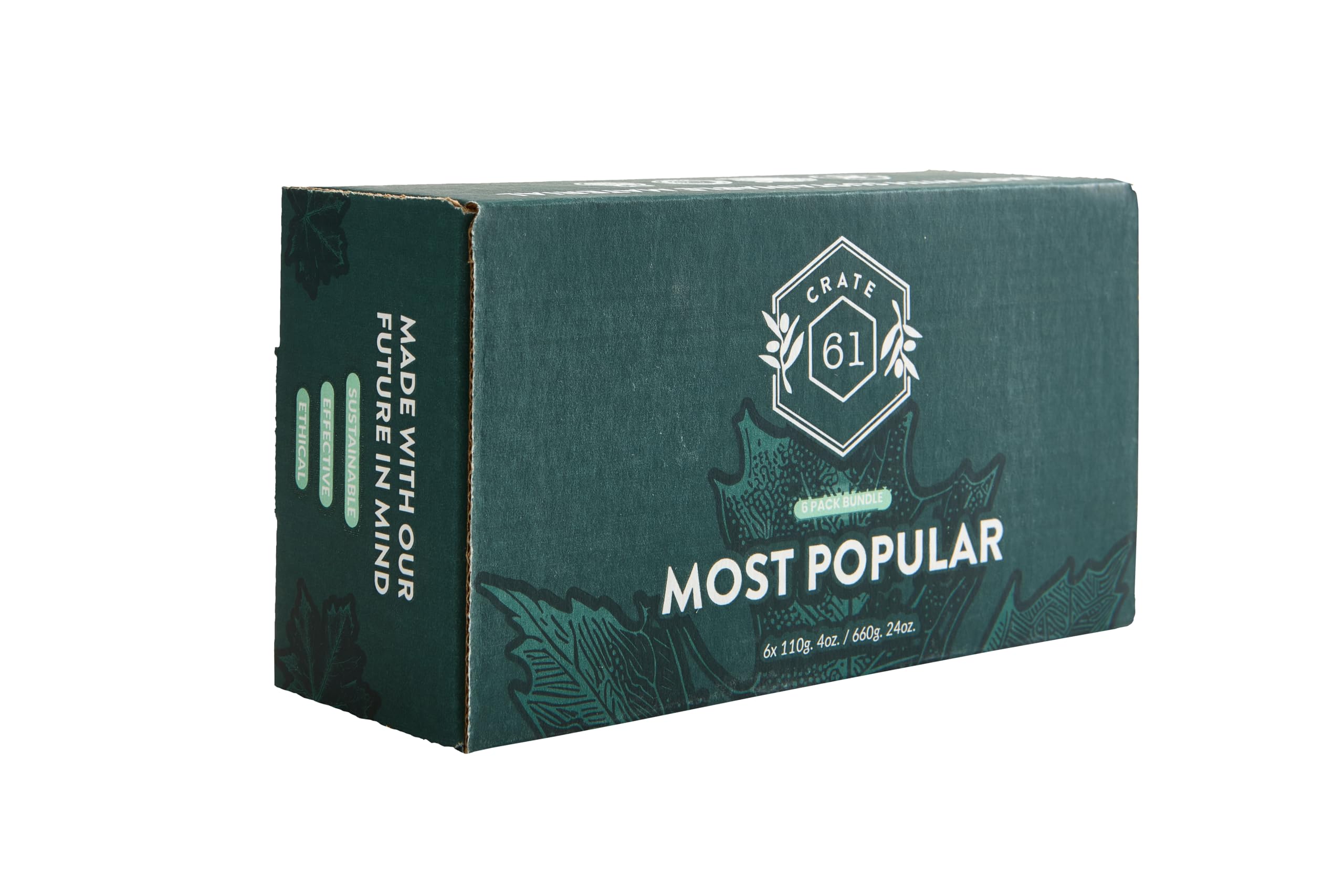 Crate 61 Organics soap creating creamy lather demonstrating moisturizing performance