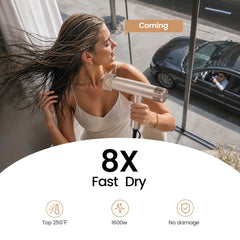 CrazyMar angled with magnetic diffuser and concentrator attached for versatile styling