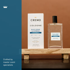 Cremo label and cap detail highlighting premium branding and readability