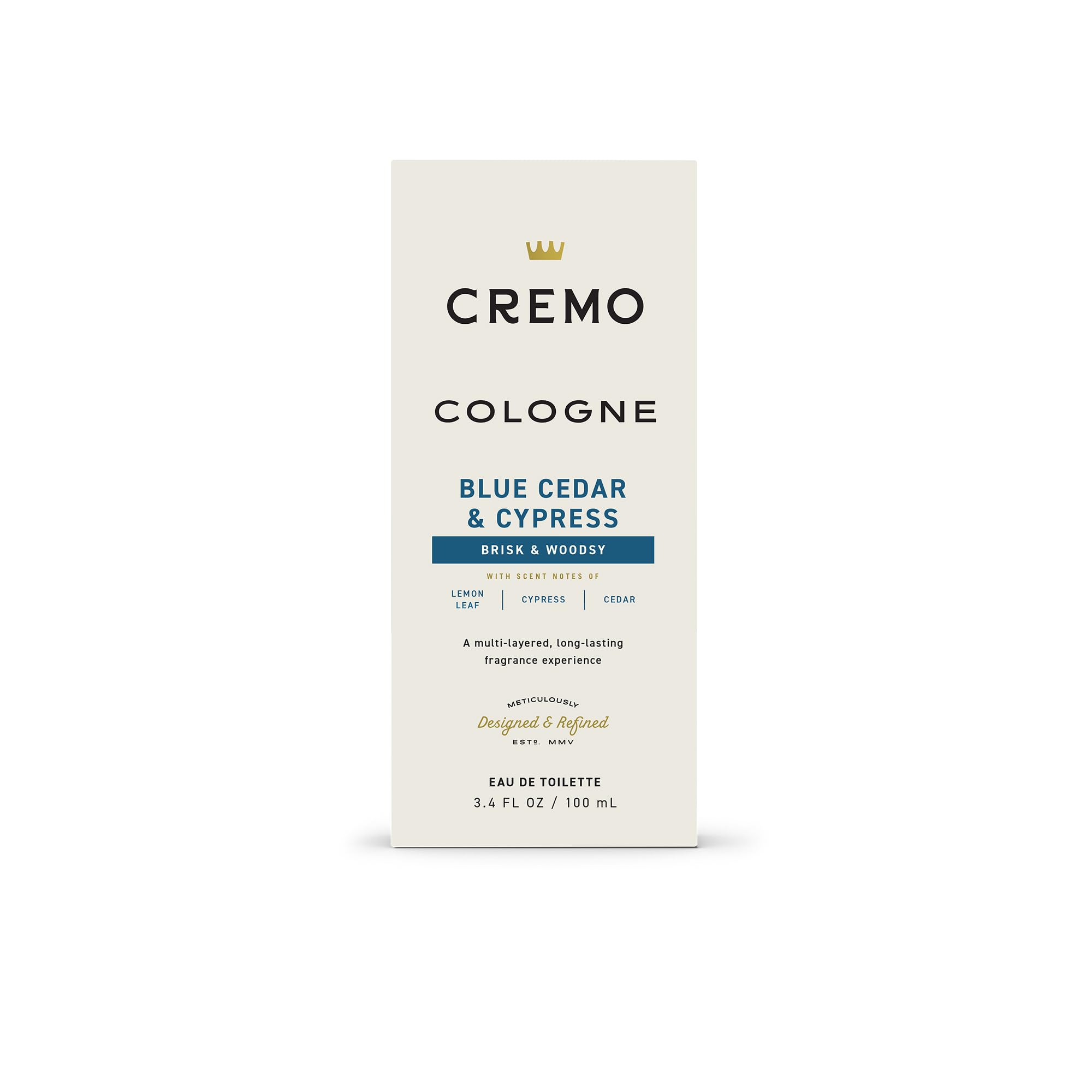 Cremo cologne on dressing table suggesting daily grooming routine benefit