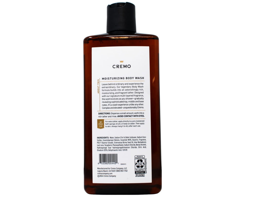 Cremo rich lather close-up highlights creamy texture and foaming performance