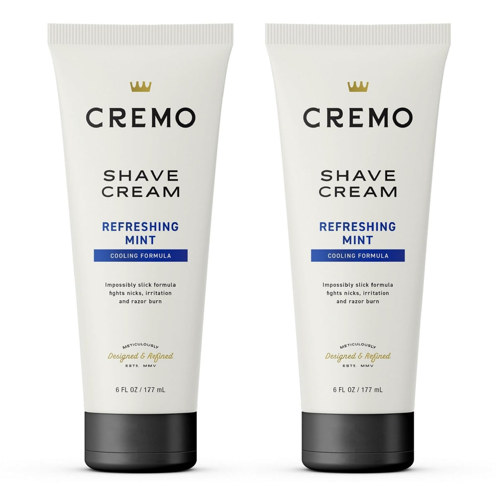 Cremo front packaging showing product name and cooling benefit
