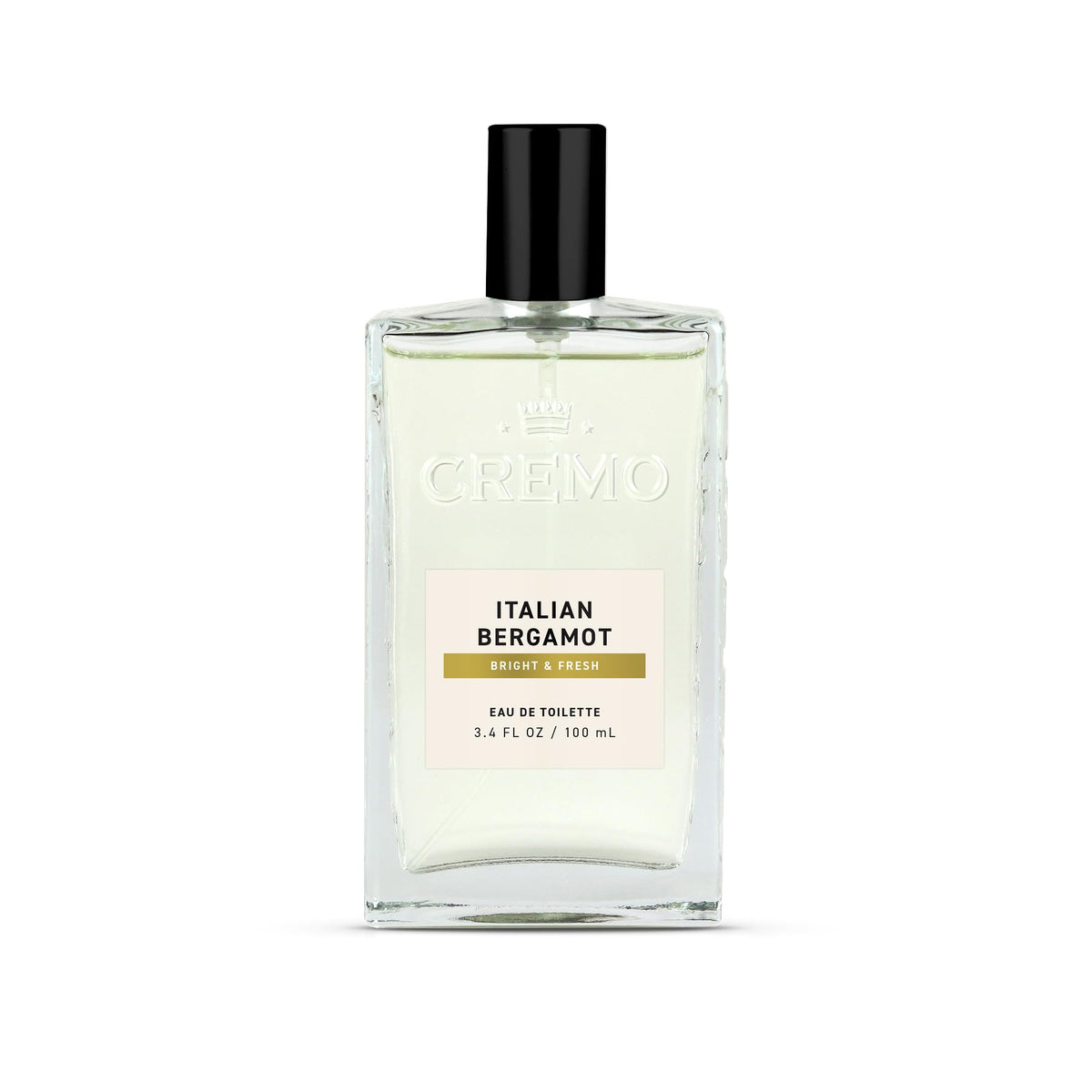 Cremo front packaging showing bottle and branding, highlighting premium look and confidence