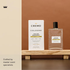 Cremo cologne spray action capturing mist release for effortless application benefit