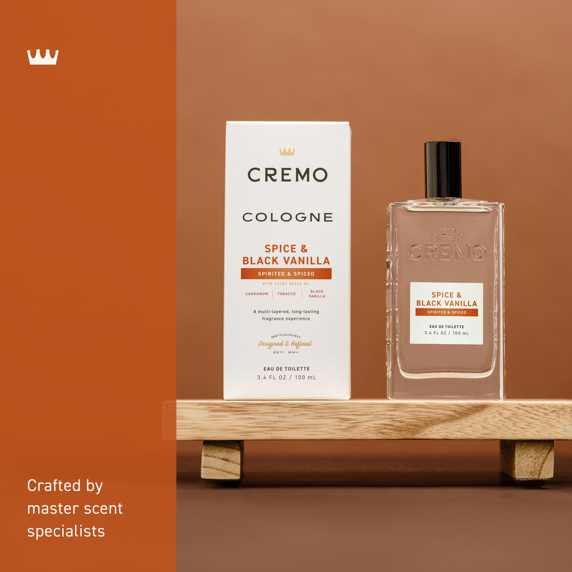 Cremo glass texture close-up conveying premium feel and durability benefit