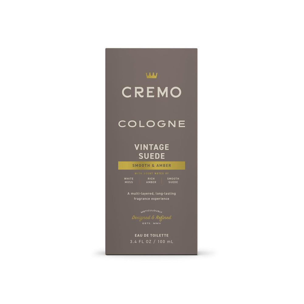 Cremo worn by man at evening event conveying refined scent confidence