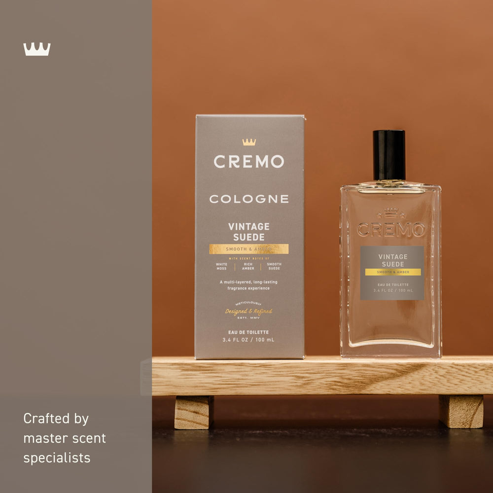 Cremo spray mist demonstrating even application and subtle projection