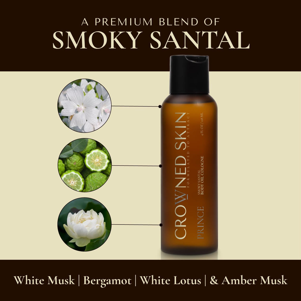 Crowned Skin bottle on bathroom counter showing daily routine convenience