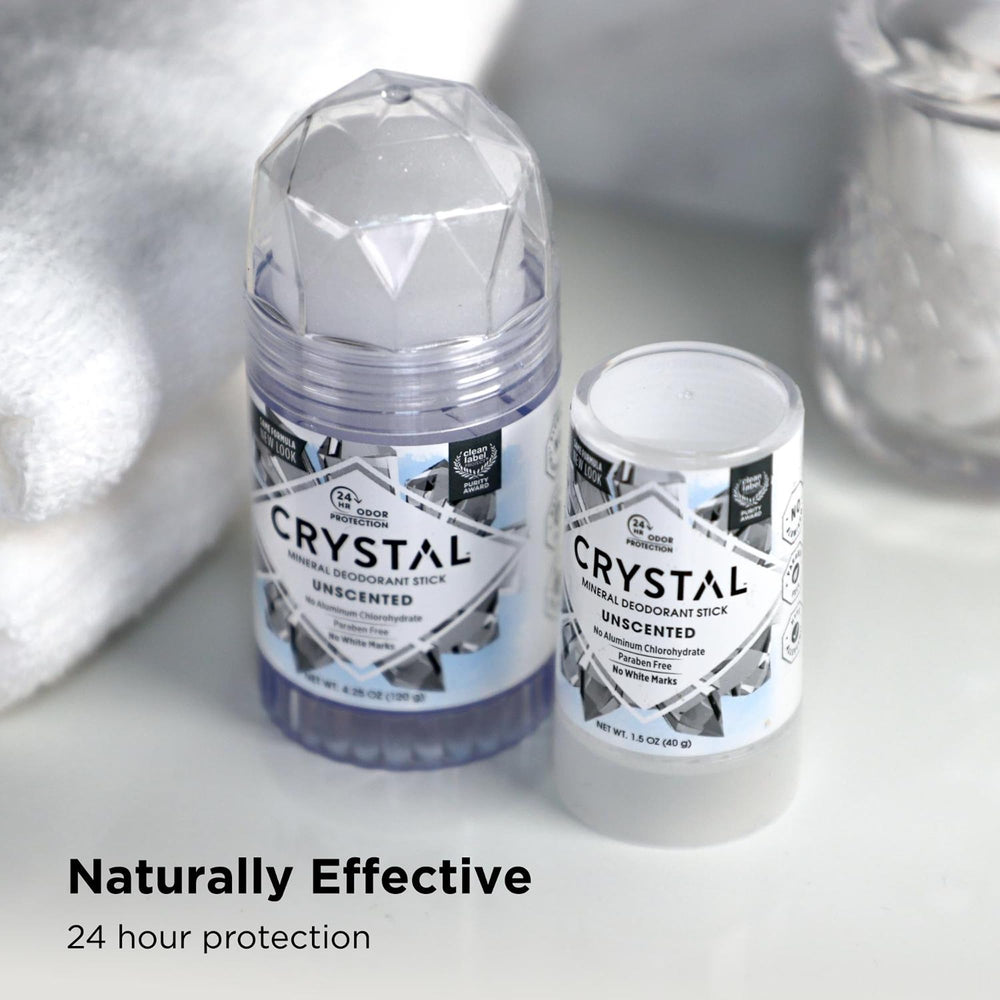 Crystal Essence three-pack arranged together for value and backup benefit
