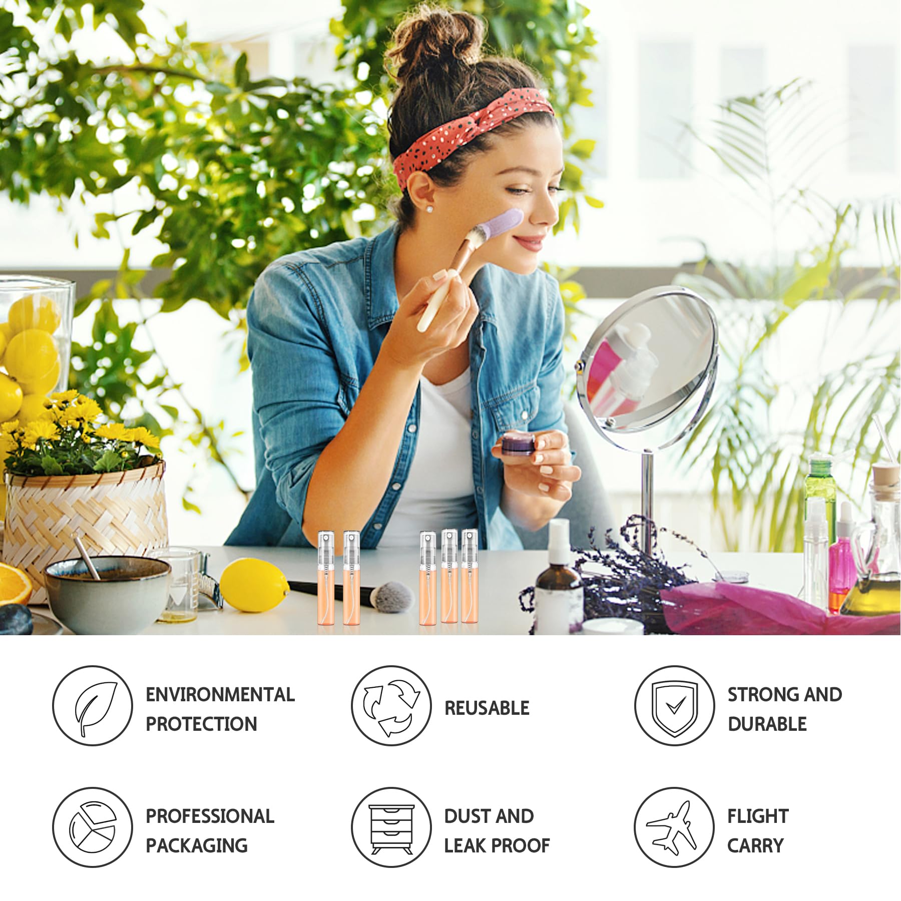 Csdtylh lifestyle shot in purse for travel-ready leak protection
