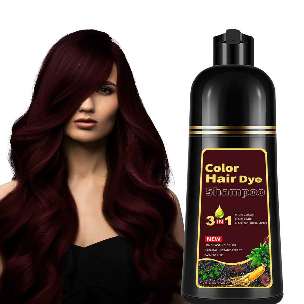 CSFDXD front bottle view showing dark wine red color and 3-in-1 benefit