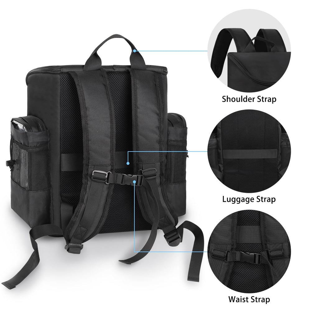 CUBETASTIC clear organizer pouches keeping small supplies visible and sorted