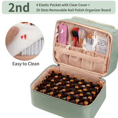 CUBETASTIC upper layer with lamp and 10-slot organizer board for quick access