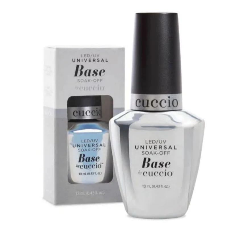 Cuccio size scale next to coin displaying compact 0.43oz bottles for travel-friendly benefit