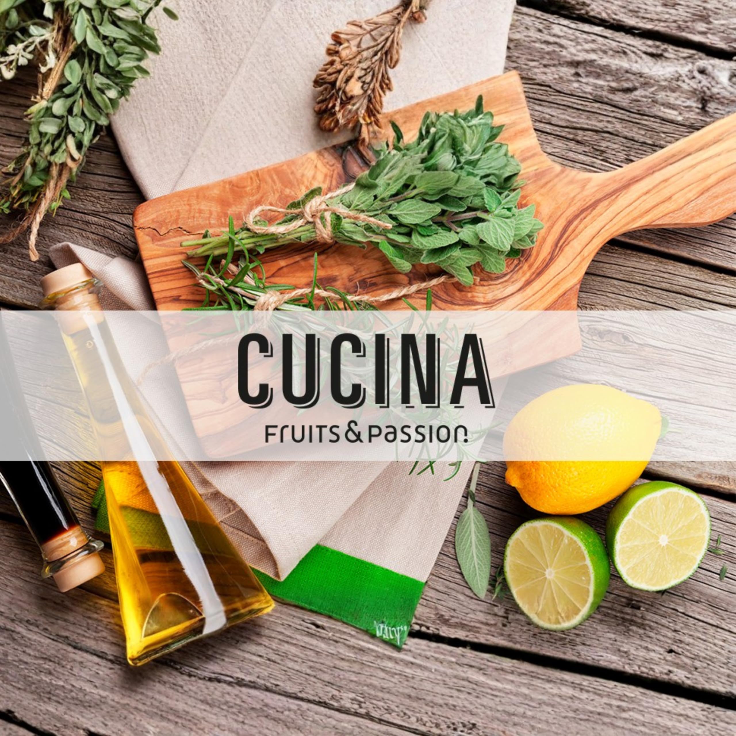 Cucina refill on a styled kitchen counter showing sustainable kitchen routine