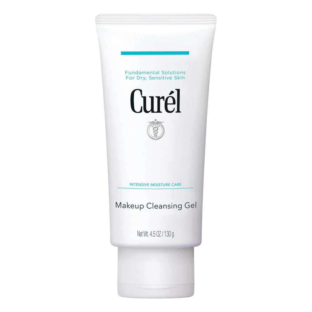 Curel front packaging showing gentle cleanser and 4.5 fl oz size benefit