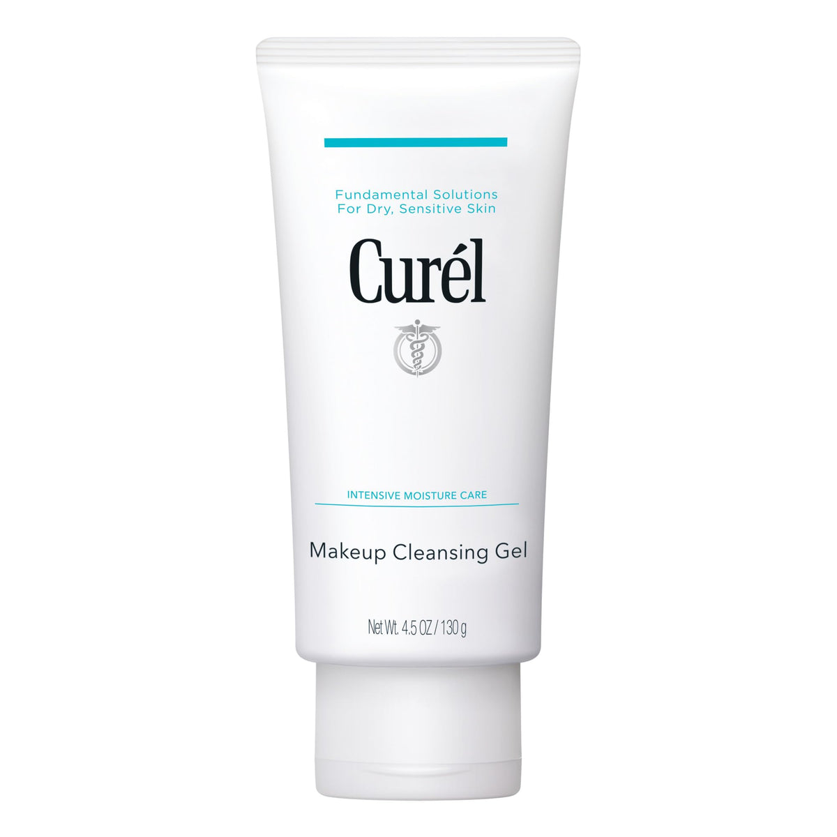 Curel front packaging showing gentle cleanser and 4.5 fl oz size benefit
