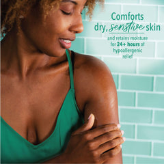 Curel pump close-up highlighting easy dispensing and convenience